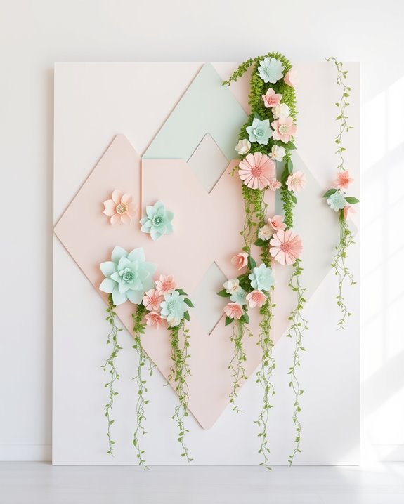 enchanting photo booth backdrop