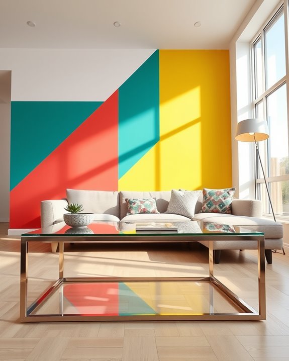 energizing bold color contrasts