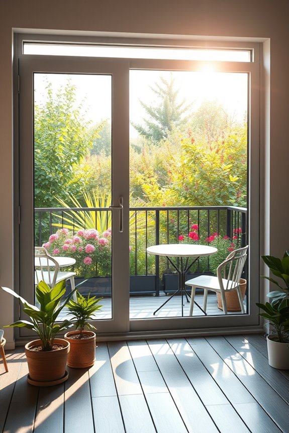 energy efficient sliding doors