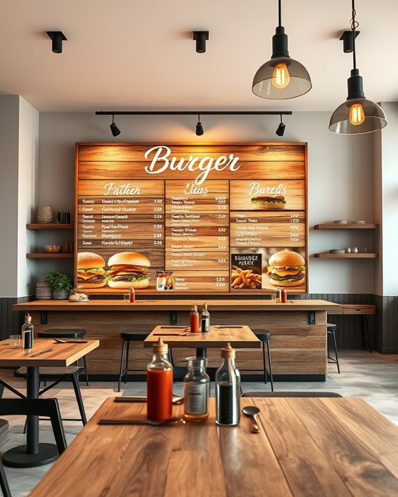 engaging interactive menu displays