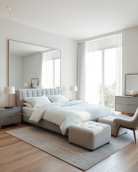 enhance space with mirrors