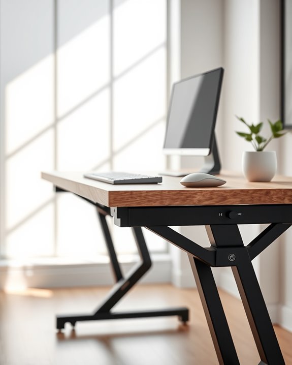 ergonomic adjustable standing desk