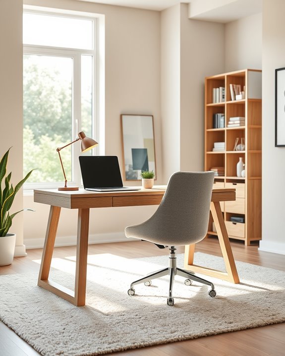 ergonomic inspiring home office