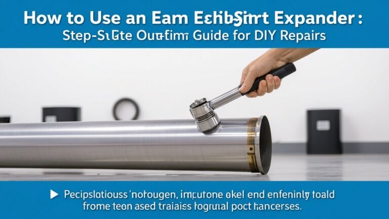 expand exhaust pipe joints