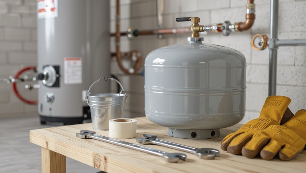 expansion tank pressure management