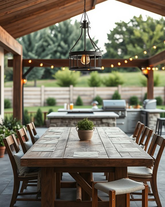 farmhouse outdoor lighting options