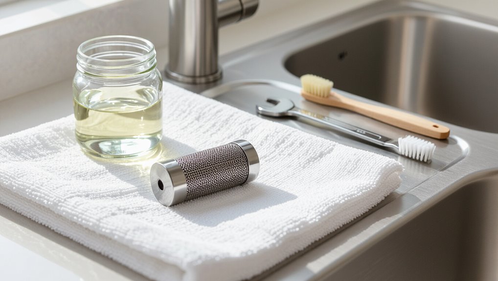 faucet aerator clogging issues