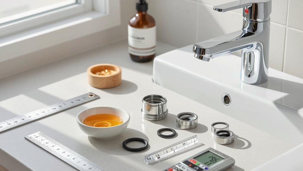 faucet cartridge measurement accuracy