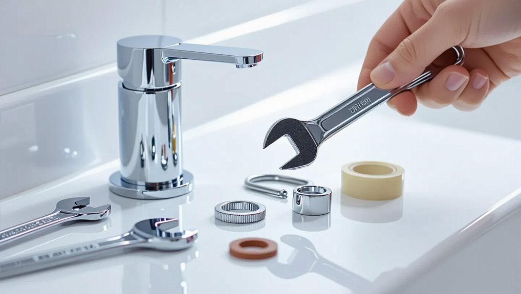 faucet handle squeak causes