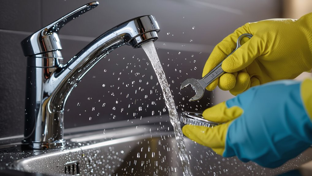 faucet spray causes identified
