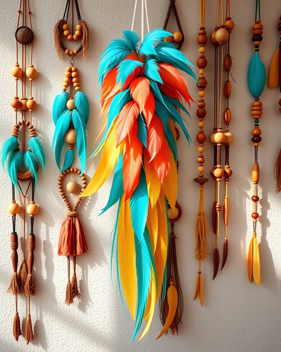 feather and bead harmony
