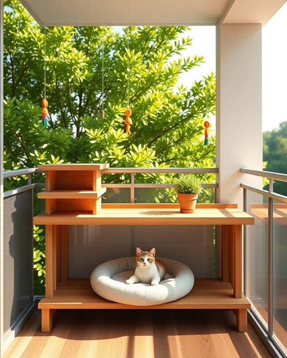 feline observation platform benefits