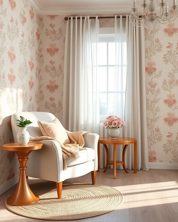 feminine floral wallpaper designs