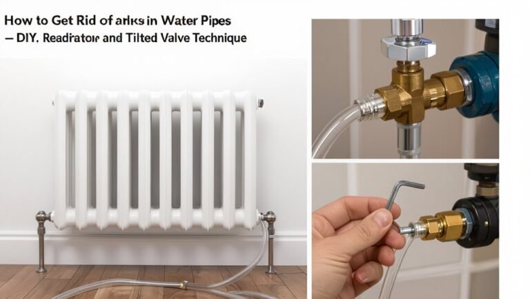 fix water pipe airlocks