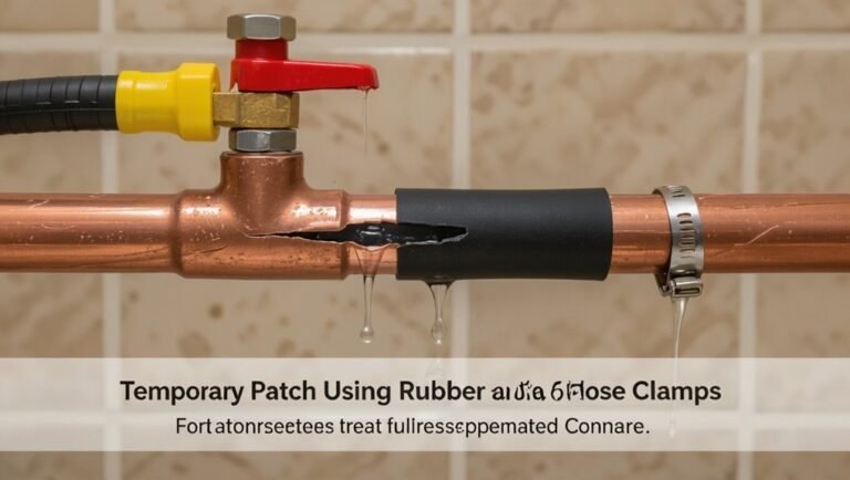 fixing broken pipe cheaply