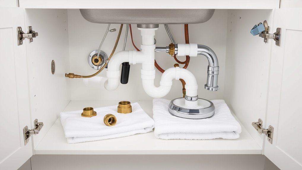 fixing leaky sink drain