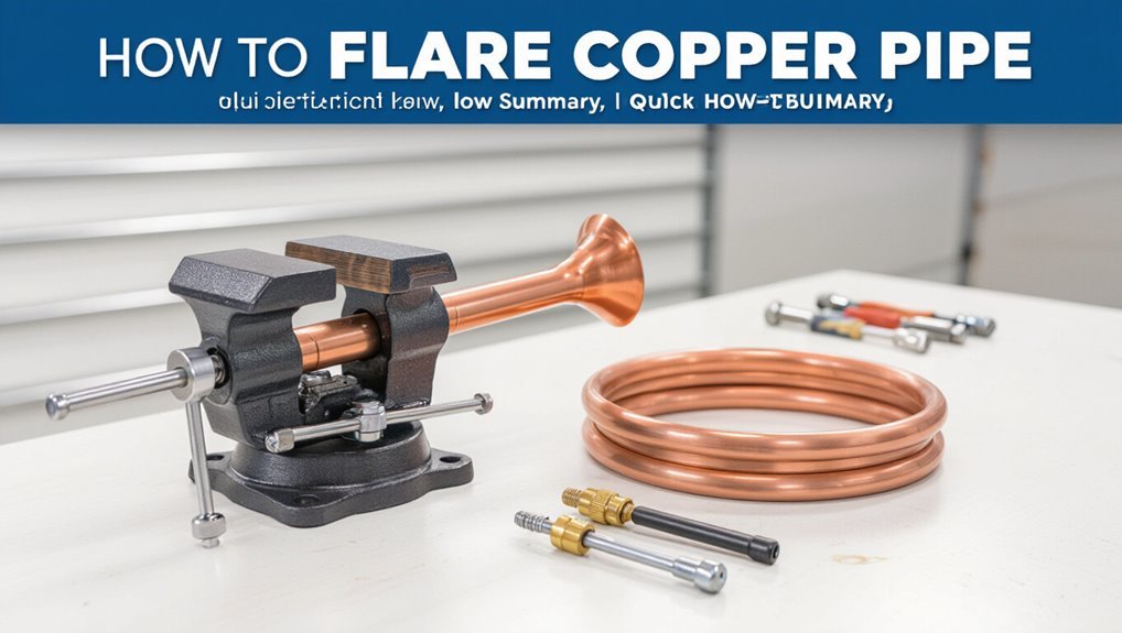 flared copper tubing installation essentials