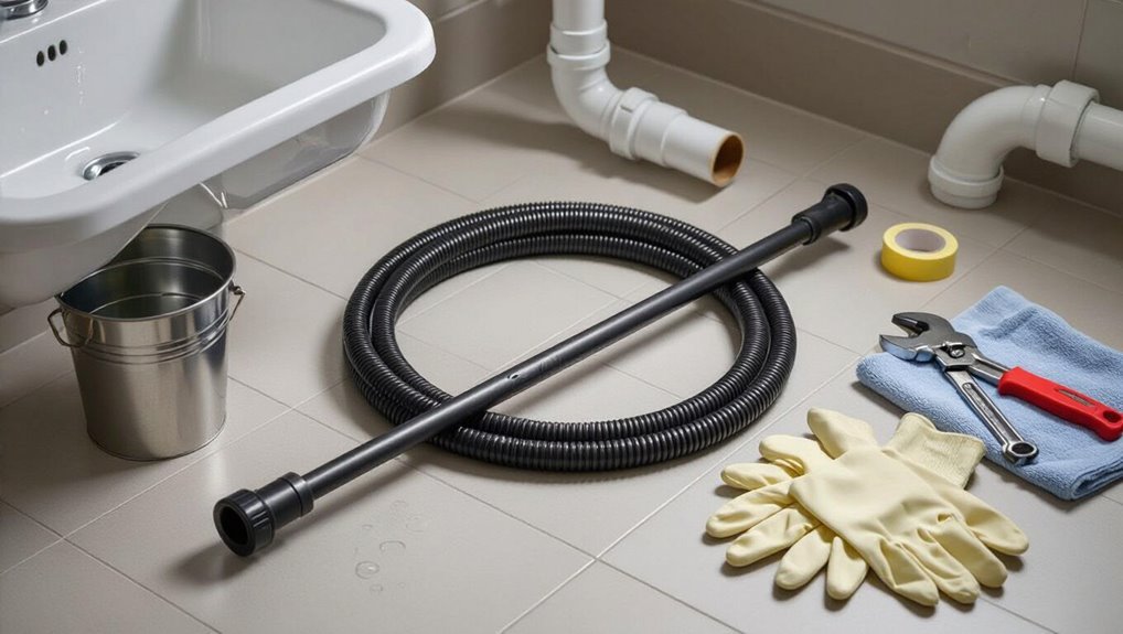 flat sewer rod utility