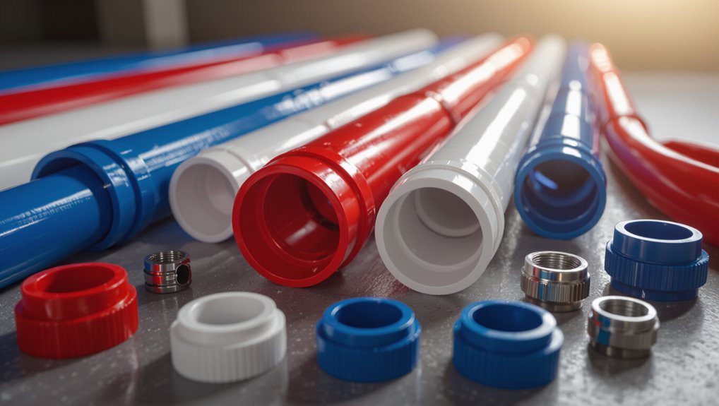 flexible cross linked plastic piping