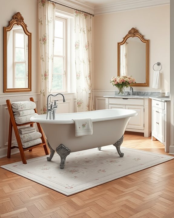 floral patterns for bathrooms