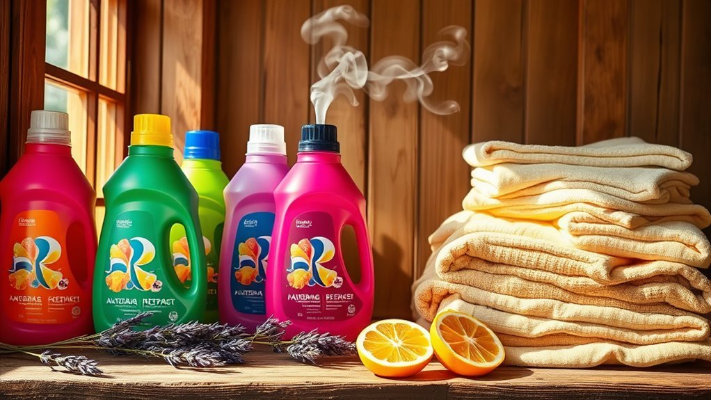 fragrant laundry detergent selection