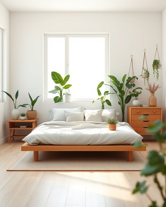 fresh plants enhance aesthetics