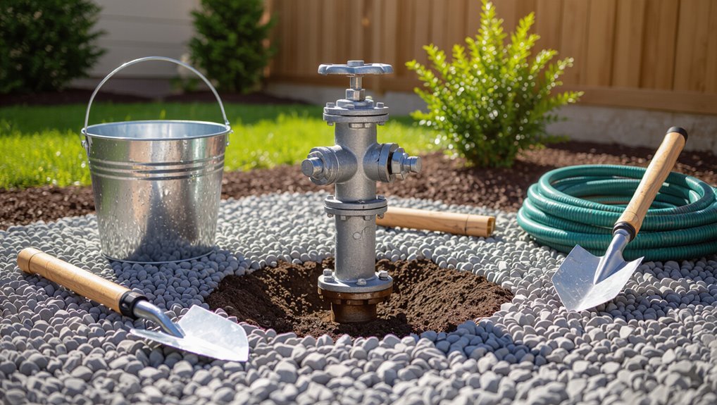 frost free outdoor water access