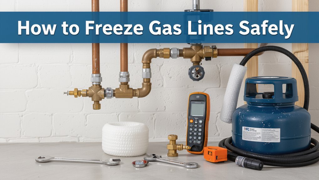 frozen gas line risks