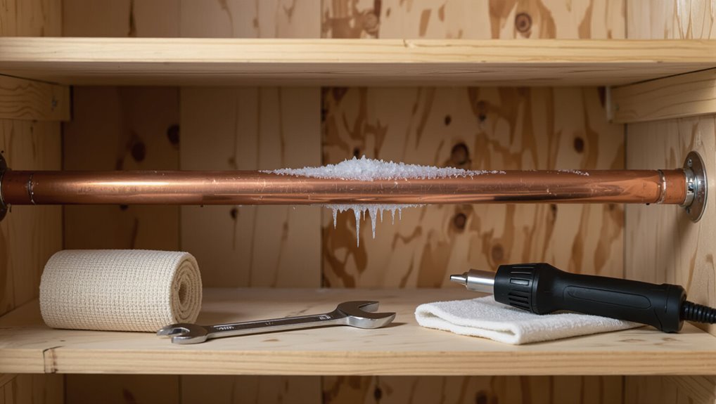 frozen pipe emergency procedures