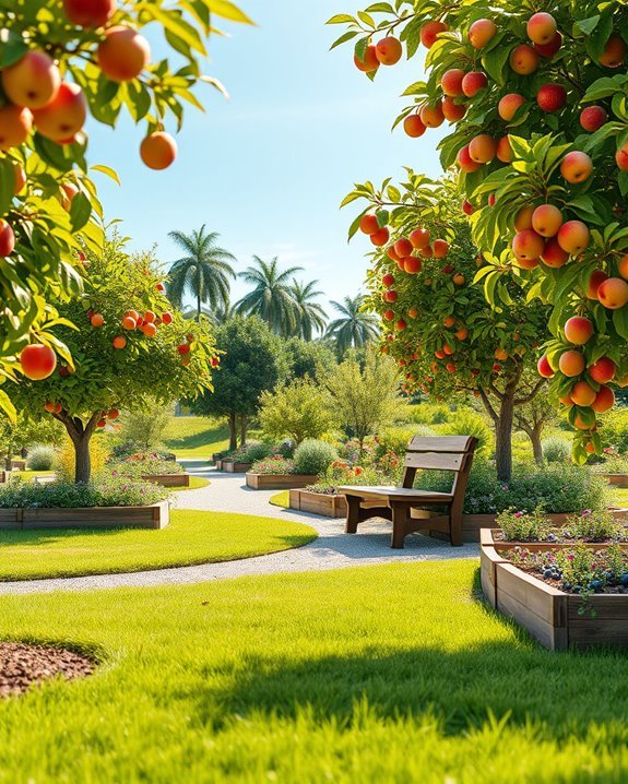 fruit trees enhance landscapes