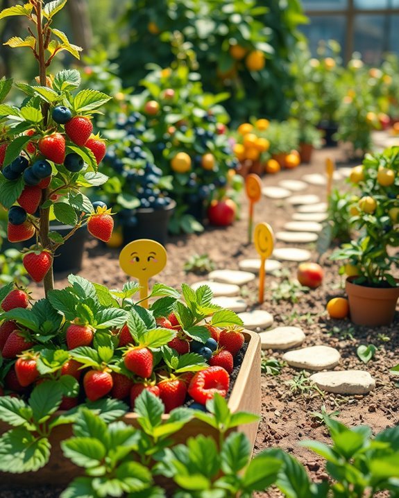 fun educational fruit gardening