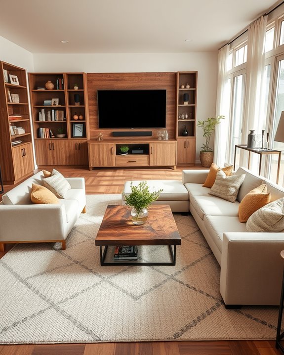 functional entertainment living space