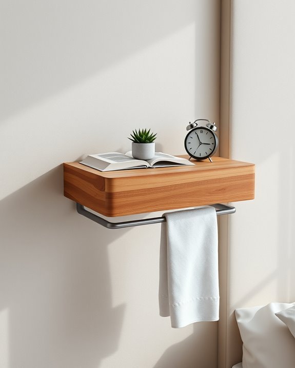 functional floating nightstands enhanced