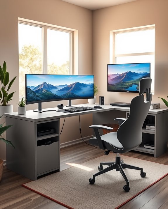 gaming office ergonomics integration