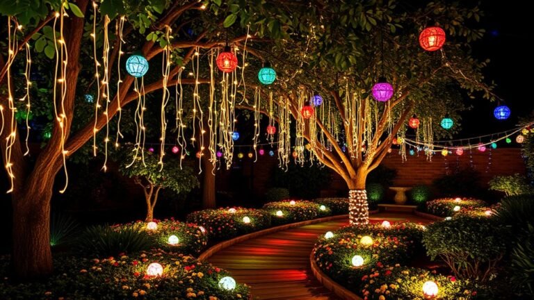 garden led lighting ideas