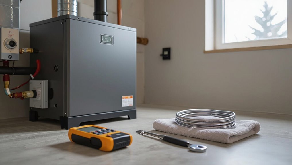 gas furnace summer shutdown