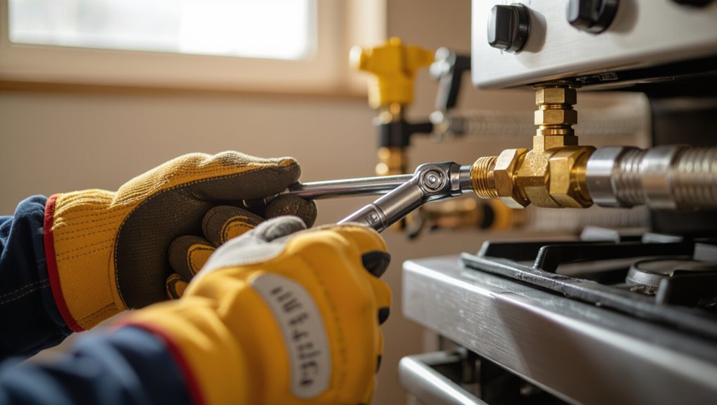 gas line installation safety
