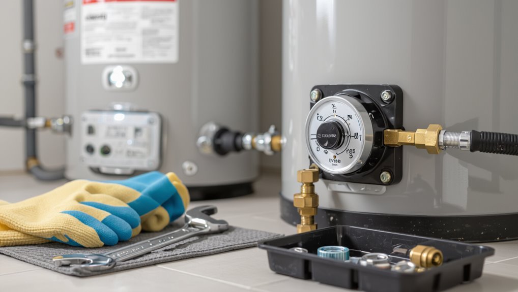 gas valve function and maintenance
