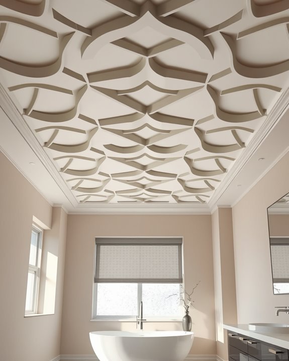 geometric ceiling design inspiration