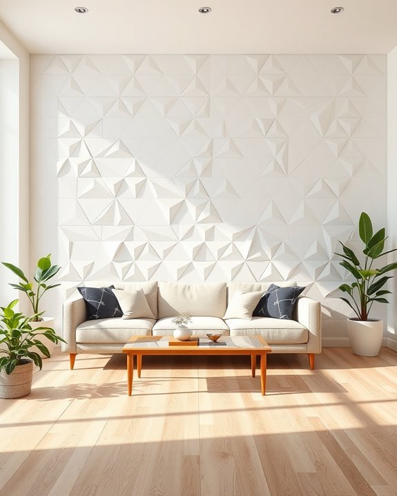geometric wall design ideas