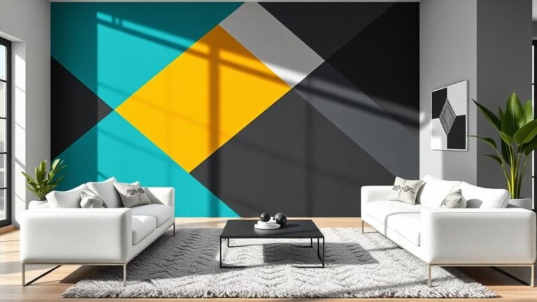 geometric wall design inspiration