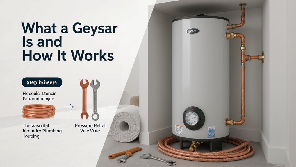 geyser types and components
