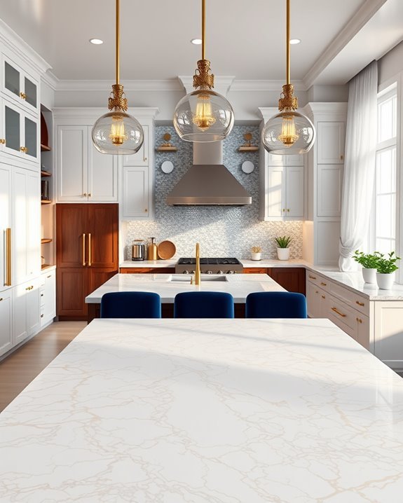 glamorous hollywood kitchen design