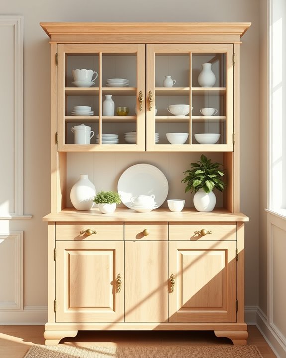 gold accents enhance elegance