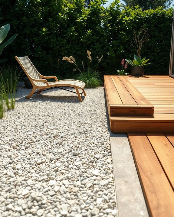 gravel and wood synergy