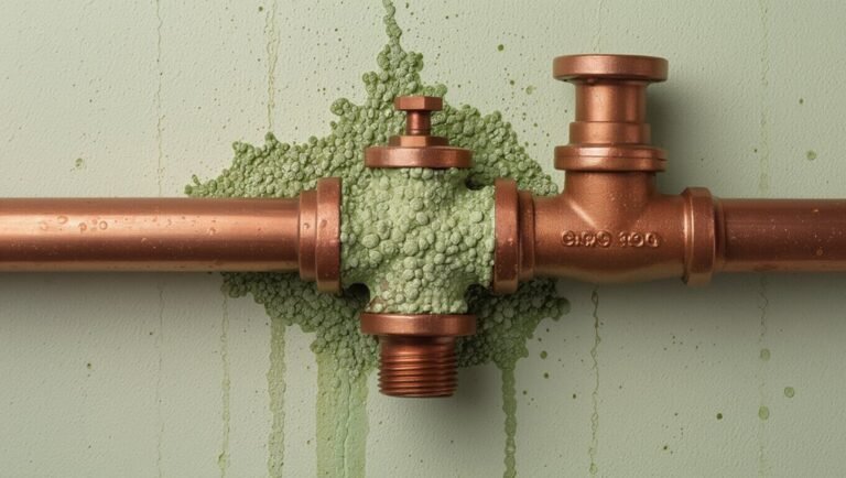 green copper corrosion harmless