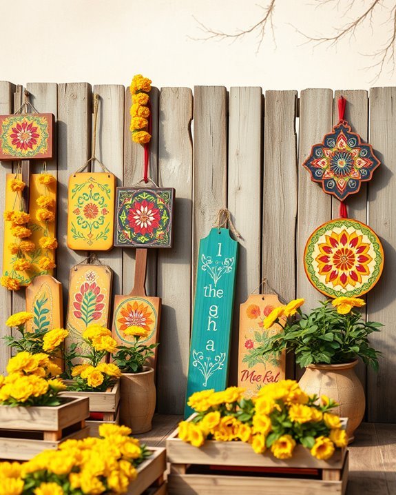 hand painted personalized wooden signs