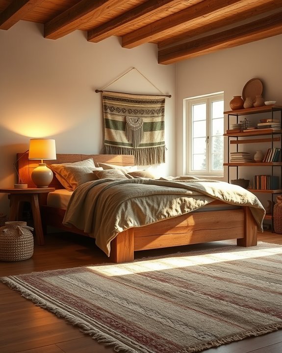 handcrafted decor enhances charm