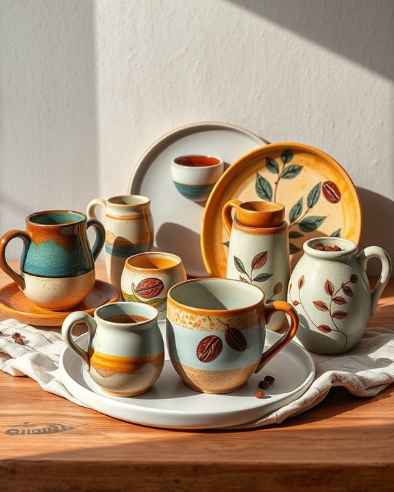 handmade ceramic coffee mugs