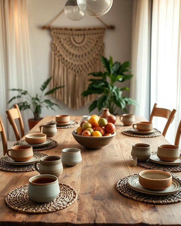 handmade ceramics enhance dining